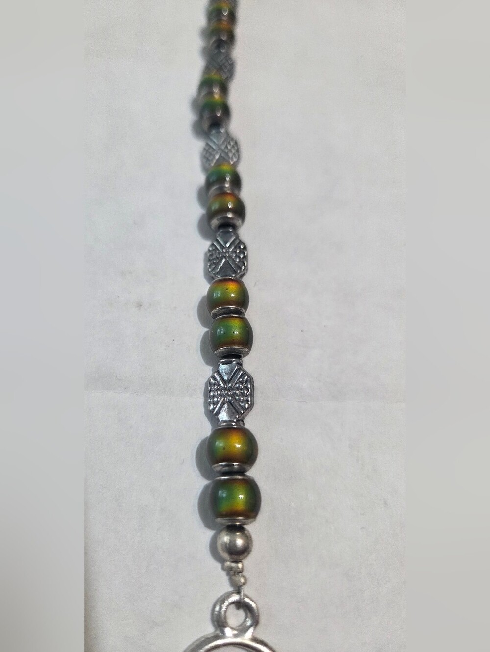 'Mood' Thermochromic Y2K Bracelet with Crystal Accents Energy Jewelry
